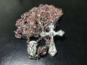 6mm Czech Glass Rosary