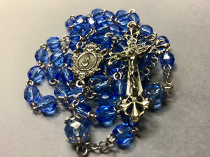 6mm Czech Glass Rosary