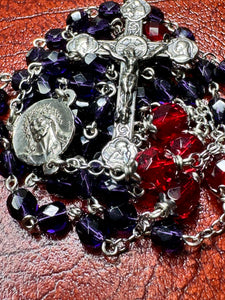 6mm Czech Glass Rosary