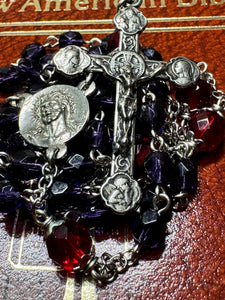 6mm Czech Glass Rosary