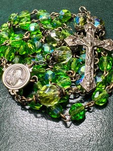 6mm Czech Glass Rosary