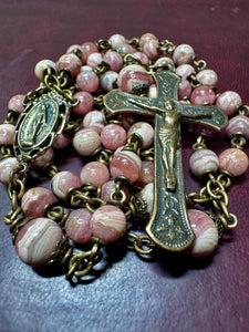 6mm Semi Precious Stone Rosary