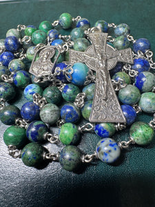 8mm Semi Precious Stone Rosary