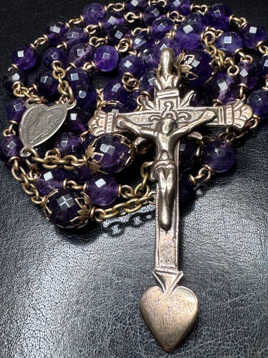 8mm Semi Precious Stone Rosary