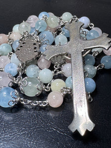8mm Semi Precious Stone Rosary