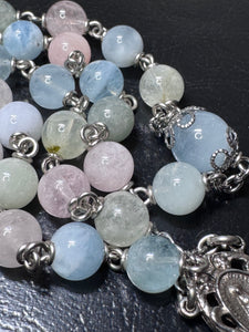 8mm Semi Precious Stone Rosary