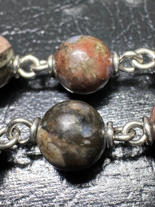 8mm Semi Precious Stone Rosary
