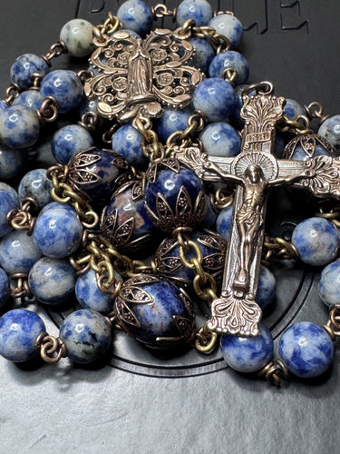 8mm Semi Precious Stone Rosary