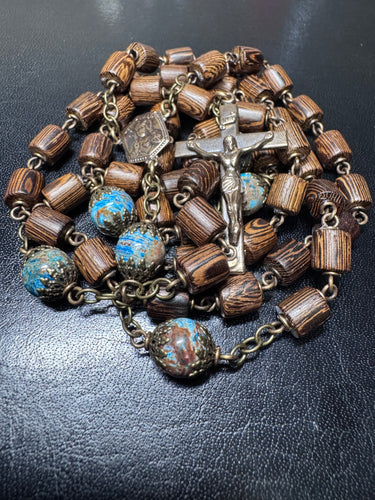 8mm Semi Precious Stone Rosary