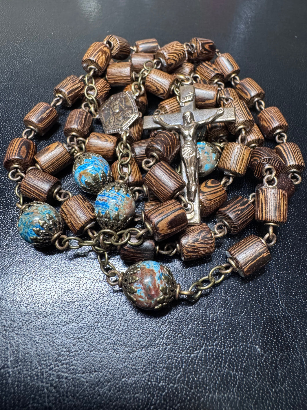 8mm Wood Rosary
