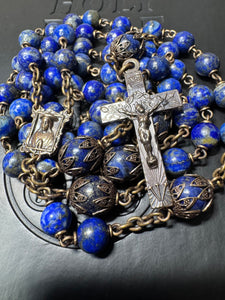 8mm Semi Precious Stone Rosary