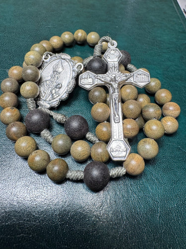 8mm Wood Rosary