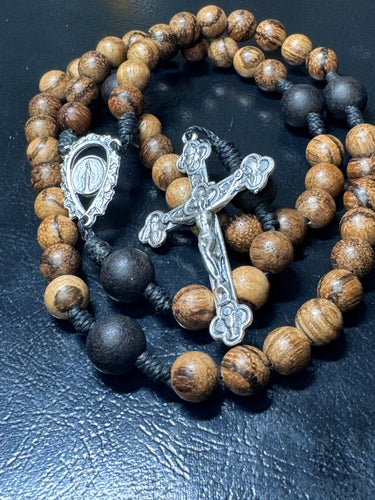 8mm Wood Rosary