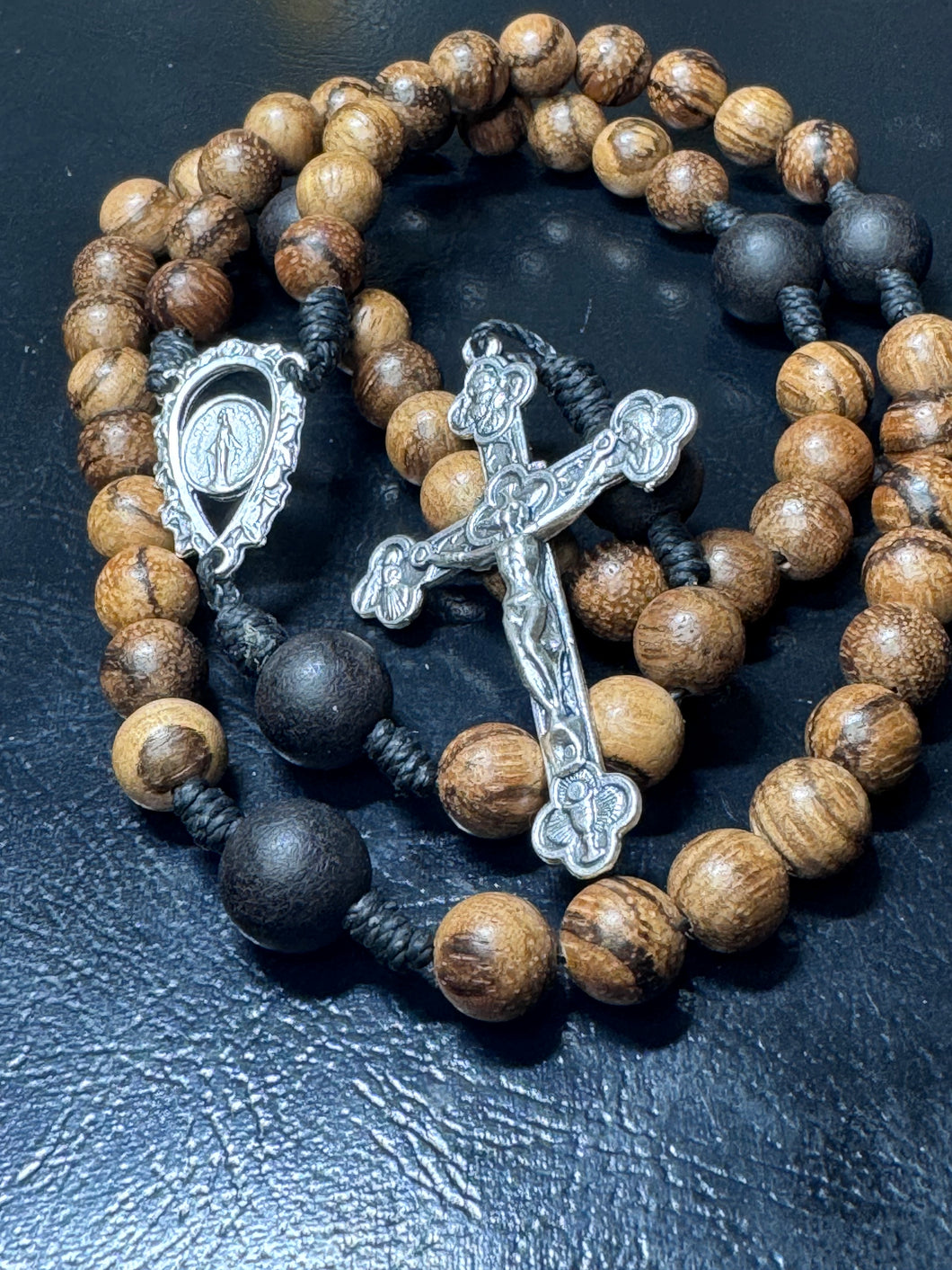 8mm Wood Rosary