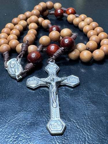 8mm Wood Rosary