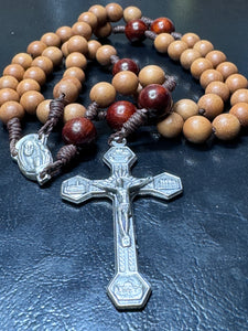 8mm Wood Rosary