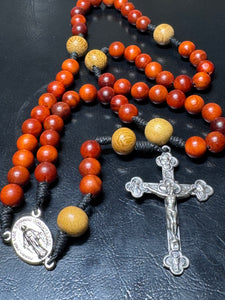 8mm Wood Rosary