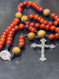 8mm Wood Rosary