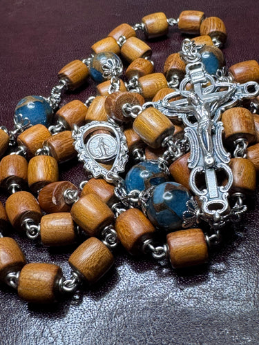 8mm Wood Rosary