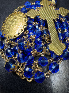 8mm Czech Glass Rosary