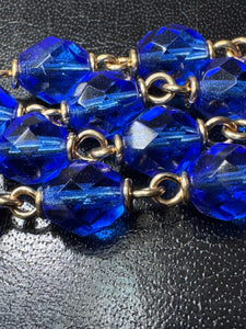 8mm Czech Glass Rosary