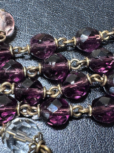 8mm Czech Glass Rosary