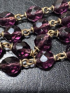 8mm Czech Glass Rosary