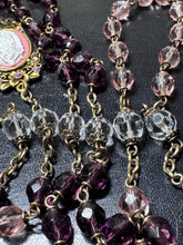 8mm Czech Glass Rosary