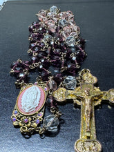 8mm Czech Glass Rosary