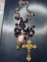 8mm Czech Glass Rosary