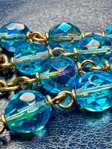 8mm Czech Glass Rosary