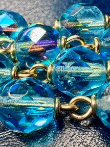 8mm Czech Glass Rosary