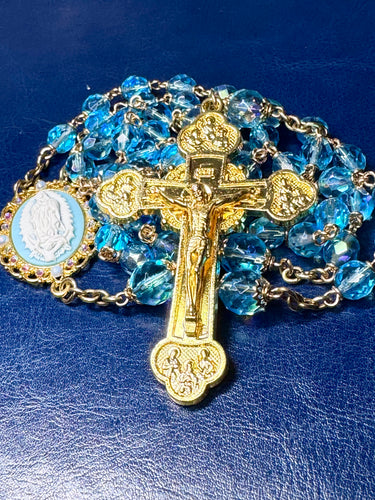 8mm Semi Precious Stone Rosary