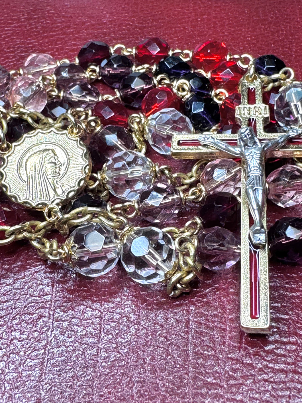 8mm Semi Precious Stone Rosary
