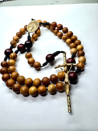 8mm Wood Rosary