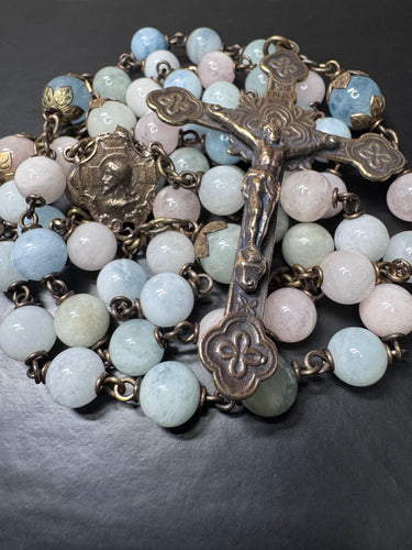 8mm Semi Precious Stone Rosary