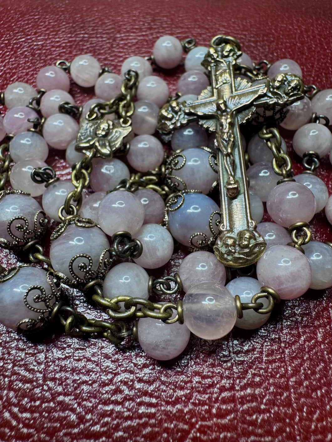 8mm Semi Precious Stone Rosary
