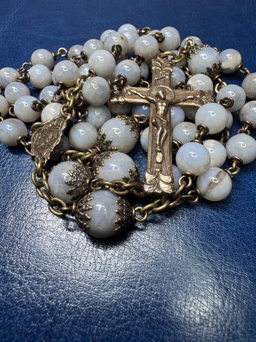 8mm Semi Precious Stone Rosary