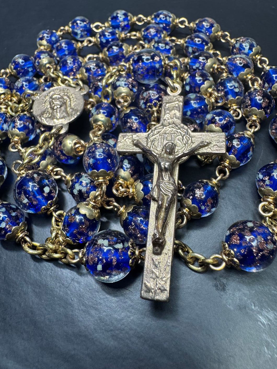 8mm Semi Precious Stone Rosary