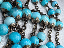 8mm Semi Precious Stone Rosary