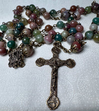 8mm Semi Precious Stone Rosary