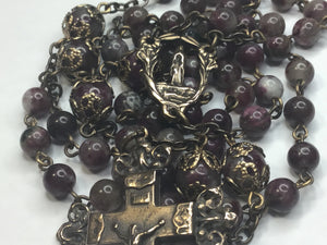 6mm Semi Precious Stone Rosary