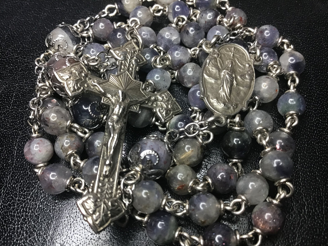 6mm Semi Precious Stone Rosary