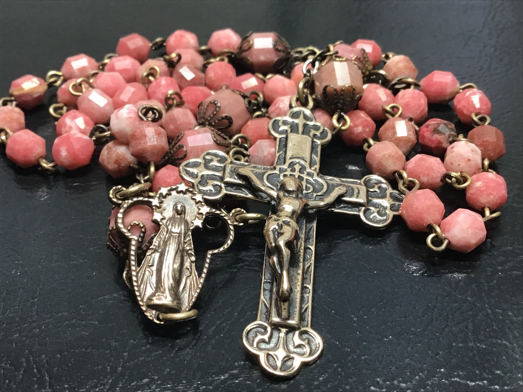 6mm Semi Precious Stone Rosary