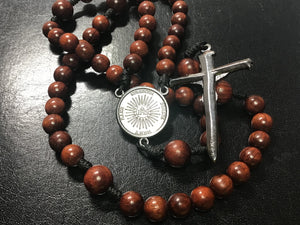 8mm Wood Rosary
