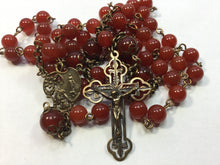 Carnelian Semi Precious Stone Rosary