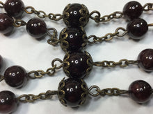 Garnet Semi Precious Stone Rosary